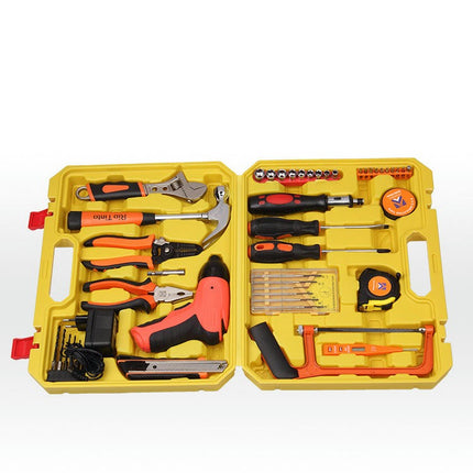 45-piece Household Tools Hand Tool Set - Car Emergency Stainless Steel Repair Tools