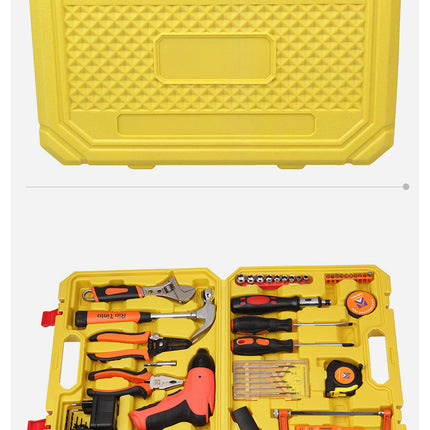 45-piece Household Tools Hand Tool Set - Car Emergency Stainless Steel Repair Tools