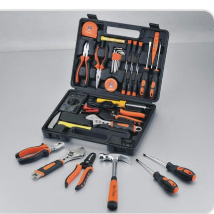 26 Piece Tool Set - Auto Repair Tool Set, Universal Household Hand Tools with Plastic Tool Box Storage Box