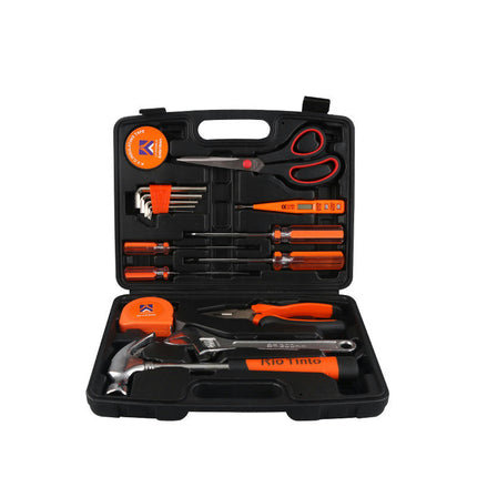 Tool Kit Household Tool Set 17-Piece General Hand Tool Kit with Toolbox Storage Case for Men and Women