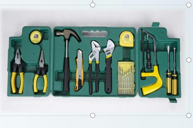 Tool Box Set Home Manual Repair Tool Box 21-Piece Hardware Tool Set