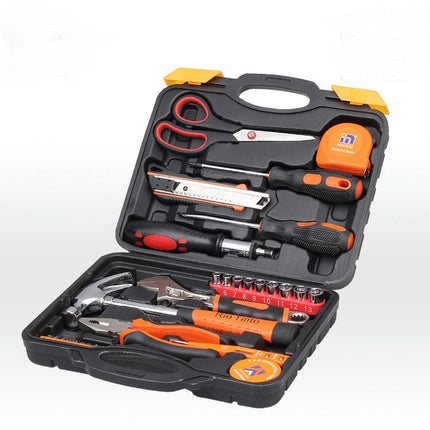 31 Piece Tool Set - Universal Household Hand Tool Kit, Auto Repair Tool Set with Plastic Tool Case