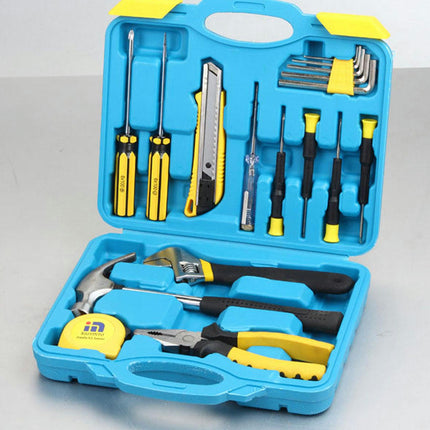 18-Piece Hand Tool Set Home Repair Tool Set with Carrying Case-For Homeowners, Offices