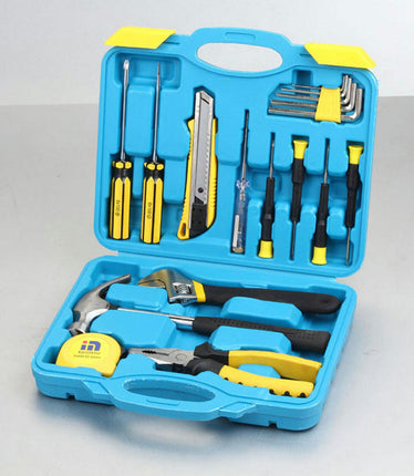 18-Piece Hand Tool Set Home Repair Tool Set with Carrying Case-For Homeowners, Offices