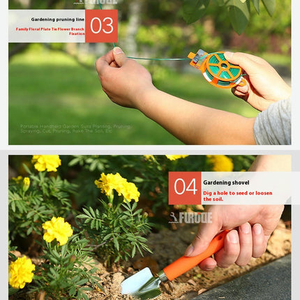12-piece Garden Tool Set Aluminum Garden Shovel Home Combination Tools