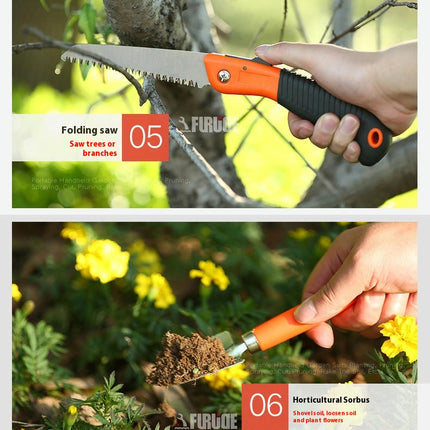 12-piece Garden Tool Set Aluminum Garden Shovel Home Combination Tools