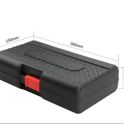 18-piece Home Tool Kit - Universal Hand Tool Kit with Plastic Tool Box Storage Box