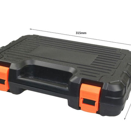 19 Piece Home Repair Tool Kit - Unisex Small Household Hand Tool Box Set