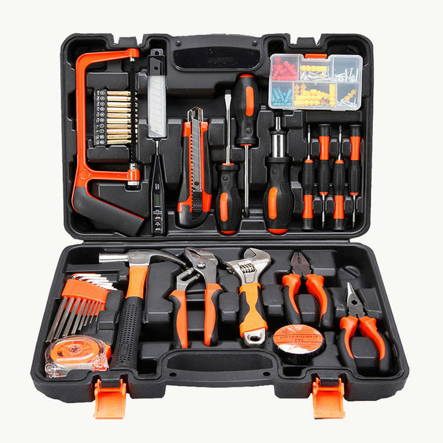 100-Piece Tool Set, Household Hand Toolkit for Apartment Garage Office College Dorm & DIY Projects