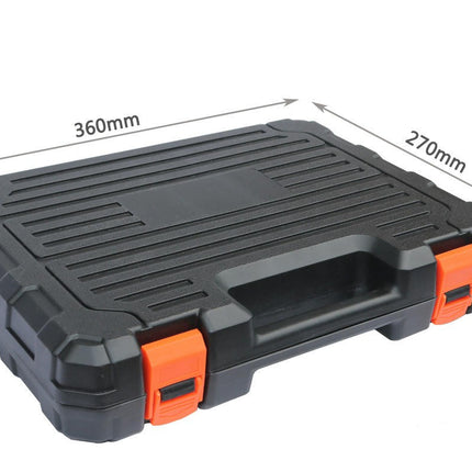 45-Piece Tool Set General Household Hand Tool Kit with Plastic Toolbox Storage Case