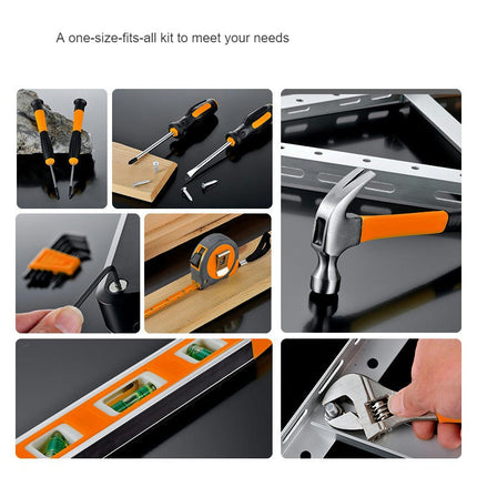 22 Pieces Household Hardware Tool Set Manual Repair Portable Tool Box