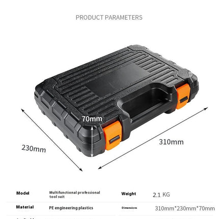 22 Pieces Household Hardware Tool Set Manual Repair Portable Tool Box