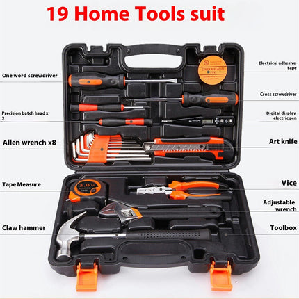 Household Hardware Tool Set Electrician Combination Manual Repair Portable Tool Box