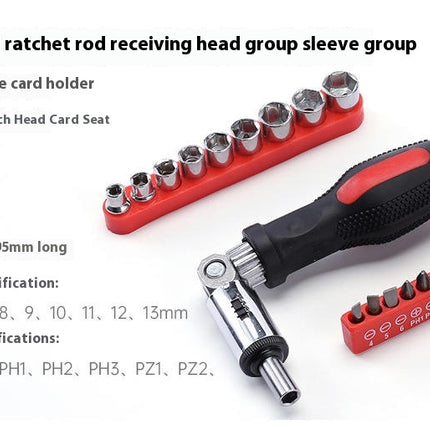 110-Piece Hand Tool Set - Suitable for DIY, Home Maintenance Multi-purpose Tool Set