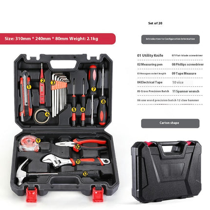 Hardware Tool Set-Car and Household Maintenance Manual Combination Tool Box Set