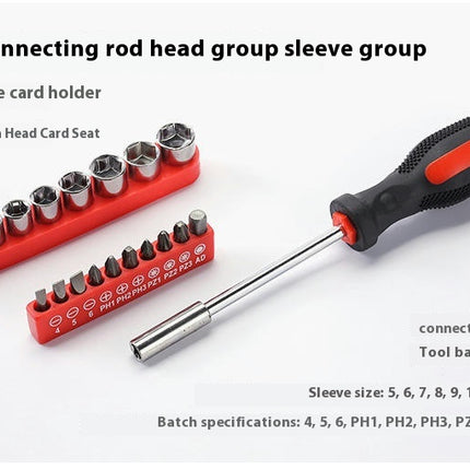 Tool Set -108 Piece Tool sets General Household Hand Tool Kit with Plastic Tool Box Storage Case