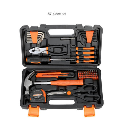 Household Hardware Tool Set Electrical and Carpentry Manual Repair Combination Set with Tool Box