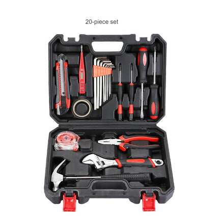 Household Hardware Tool Set Electrical and Carpentry Manual Repair Combination Set with Tool Box