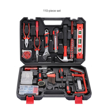 Household Hardware Tool Set Electrical and Carpentry Manual Repair Combination Set with Tool Box