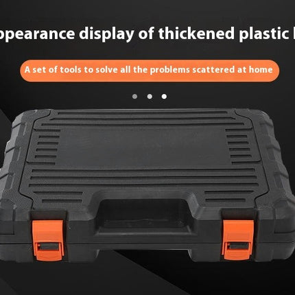 Home Hardware Tool Sets - Universal Hand Tool Set with Plastic Tool Box Storage Box