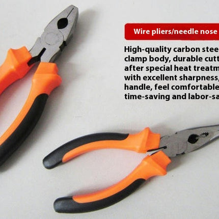 Tool Set-General Household Hand Tool Kit,Auto Repair Tool Set, with Plastic Toolbox Storage Case