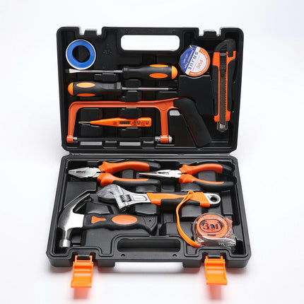 13 Piece Household Tool Set Basic Hand Tool Kit Great for Home Office Maintenance