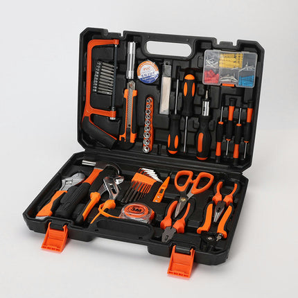 Home Repair Tool Kit - 102 Piece General Home/Auto Repair Tool Set, with Plastic Box