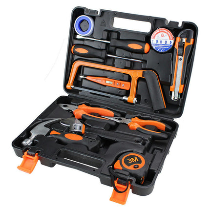 Hardware Tool Set-Home Car Emergency Carbon Steel Tool with Plastic Box