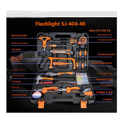 Home Hardware Tool Kit for The Household, Office & Garage Complete Basic House Tool Box Set
