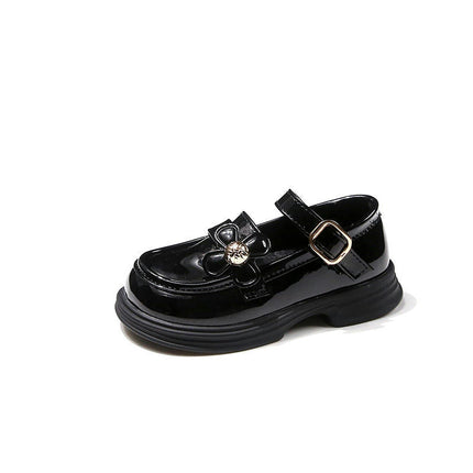 Little Girl Flower Princess Dress Shoes Sweet Wind Kids Flats
