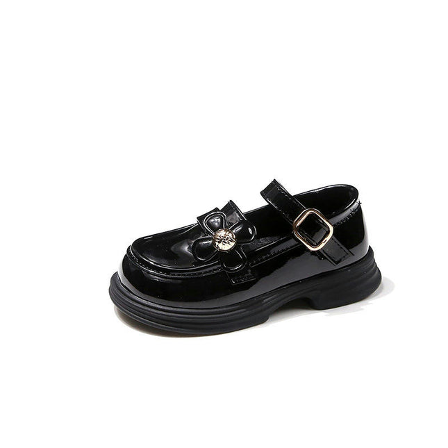 Little Girl Flower Princess Dress Shoes Sweet Wind Kids Flats