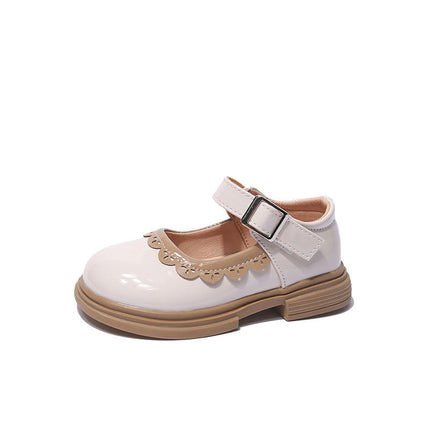 Girls Platform Mary Janes Princess Shoes School Uniform Dress Shoes