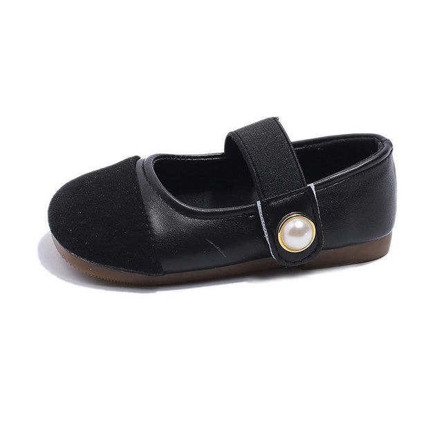 Princess for Kids Shoes Girls Casual Design Flat Faux Leather Shoes
