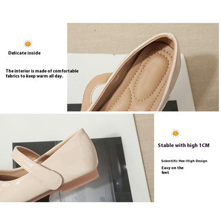 Girls Dress Shoes for Wedding Flat Back to School Princess Shoes