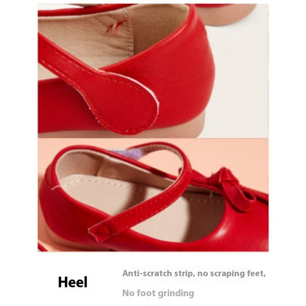 Girls Mary Janes Faux Leather Shoes Communion Flat Birthday Wedding Footwear
