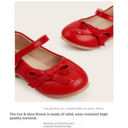 Girls Mary Janes Faux Leather Shoes Communion Flat Birthday Wedding Footwear