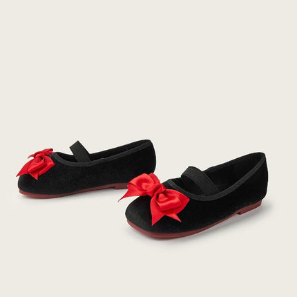 Little Toddler Girls Flats Dress Shoes Party School Faux Leather Princess Shoes