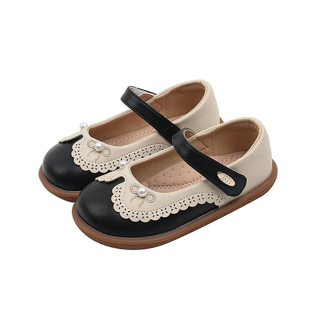School Shoes for Girls Uniforms Party Mary Jane Faux Leather Shoes