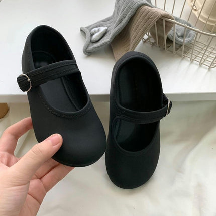 Girls Mary Jane Faux Leather Princess Shoes Wedding School Party Dance Shoes