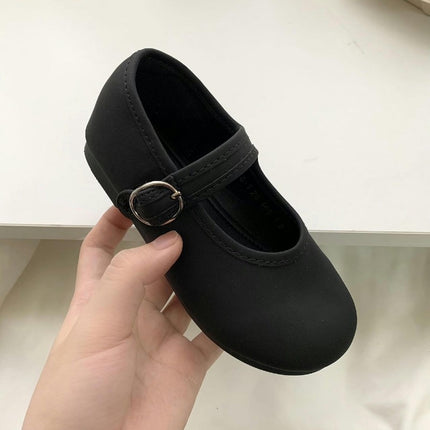 Girls Mary Jane Faux Leather Princess Shoes Wedding School Party Dance Shoes