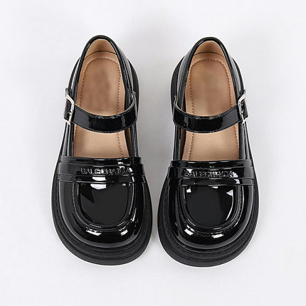 Girls Dress Wedding Faux Leather Princess Shoes Party School Shoes