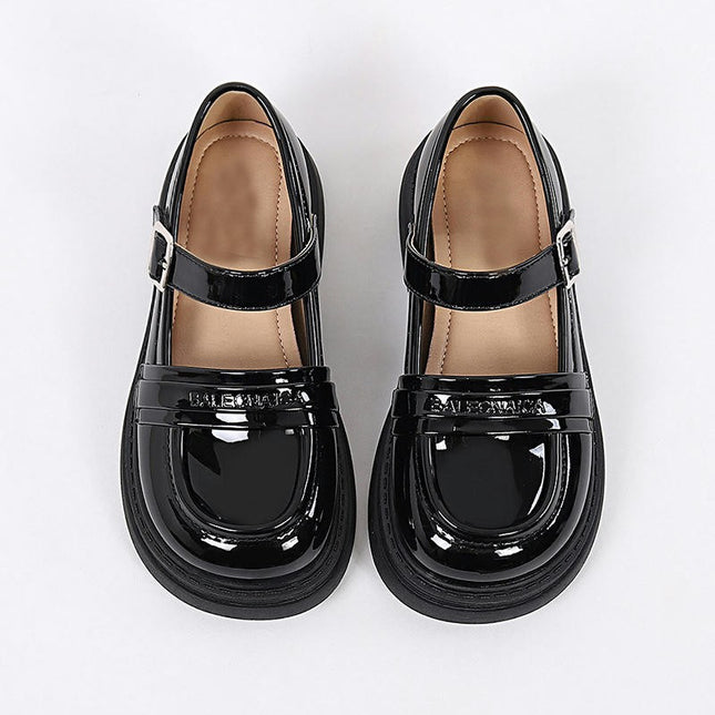 Girls Dress Wedding Faux Leather Princess Shoes Party School Shoes