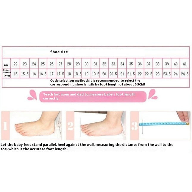 Fashion Lightweight Girls Princess Shoes Bow Crystal Faux Leather Shoes 1