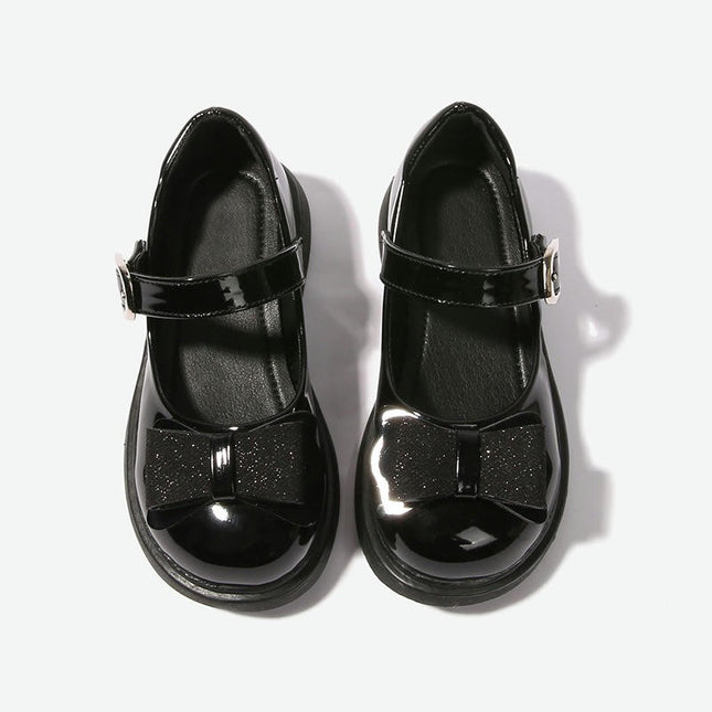 Girls Faux Leather Shoes Children Dress Dance Shoes Girls Performance Shoes