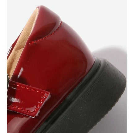 Girls Faux Leather Shoes Children Dress Dance Shoes Girls Performance Shoes