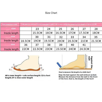 Girls Faux Leather Shoes for Little Big Girl Princess Wedding Party Pumps