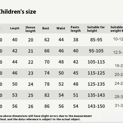 Children's Short Sleeve Pajama Set-Modal Summer Boys and Girls Cropped Pants Set
