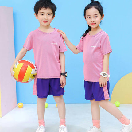 Boys Summer Vest Suit Sleeveless Shorts Loose Quick Dry Clothes Sports 2-piece Set