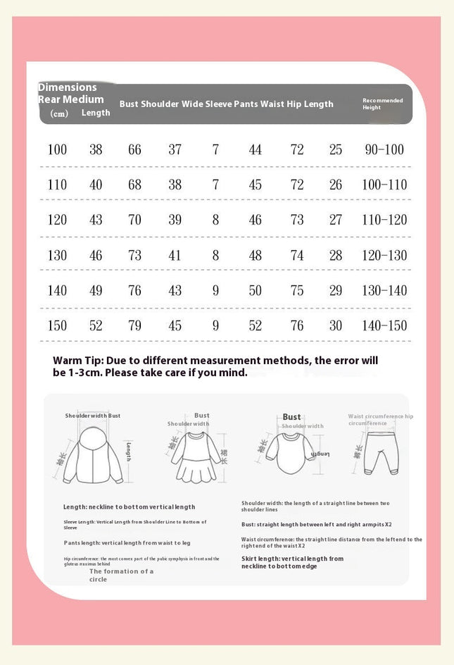 Girls Summer Pajama Set - Printed Short Sleeve Shorts Casual Home Clothes 2-Piece Set