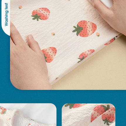 Girls' Pajamas Summer Short Sleeve Shorts Small Fresh Cute Girls Baby Home Clothes Set